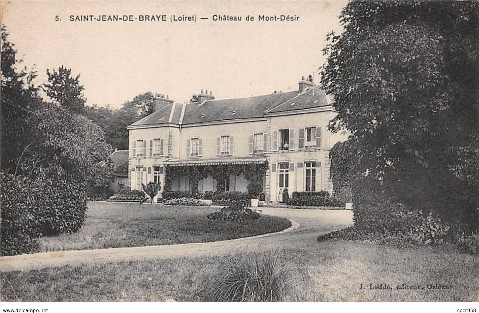 45 - SAN62835 - SAINT JEAN DE BRAYE - Château De Mont Désir - Autres & Non Classés
