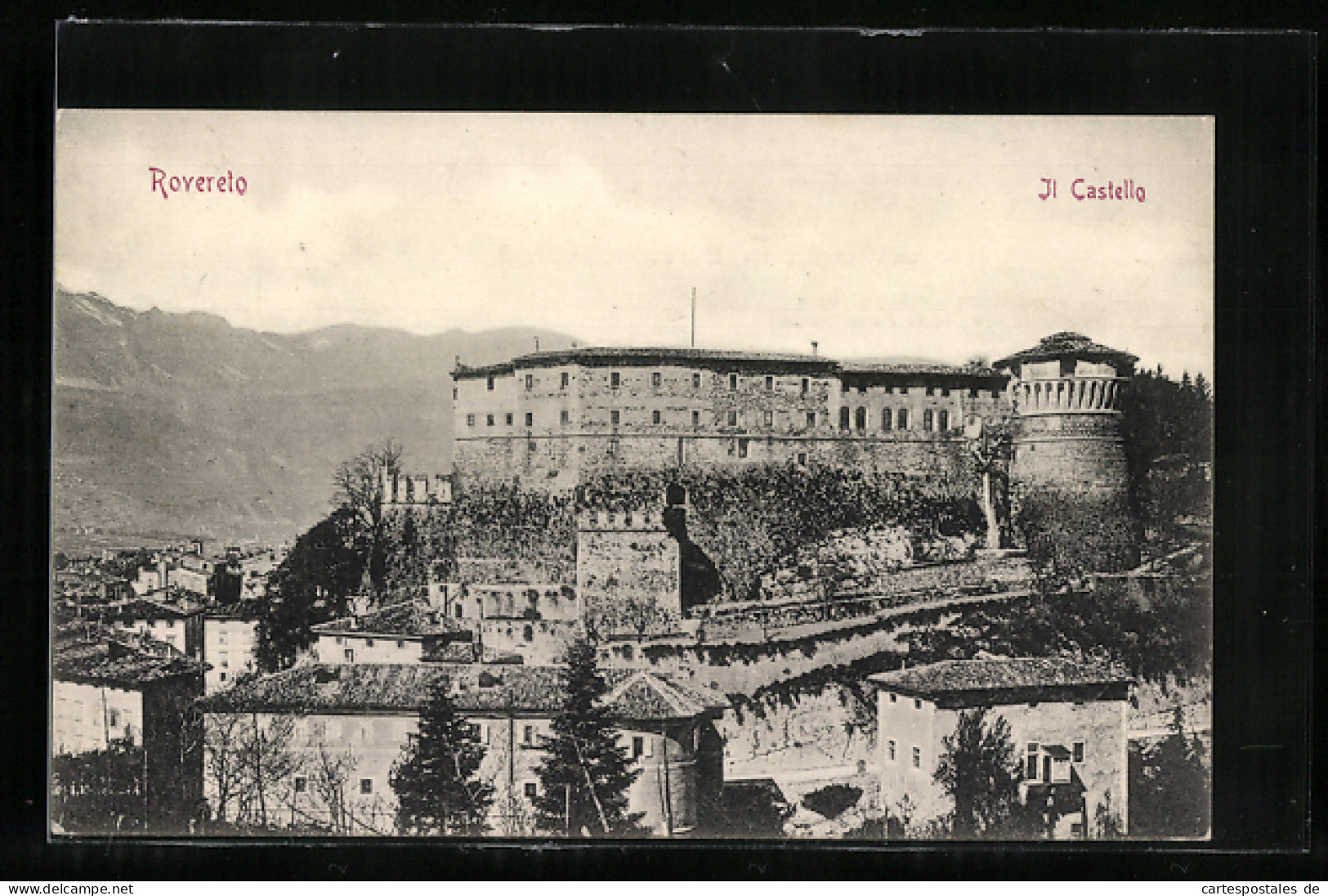 Cartolina Rovereto, Il Castello  - Other & Unclassified