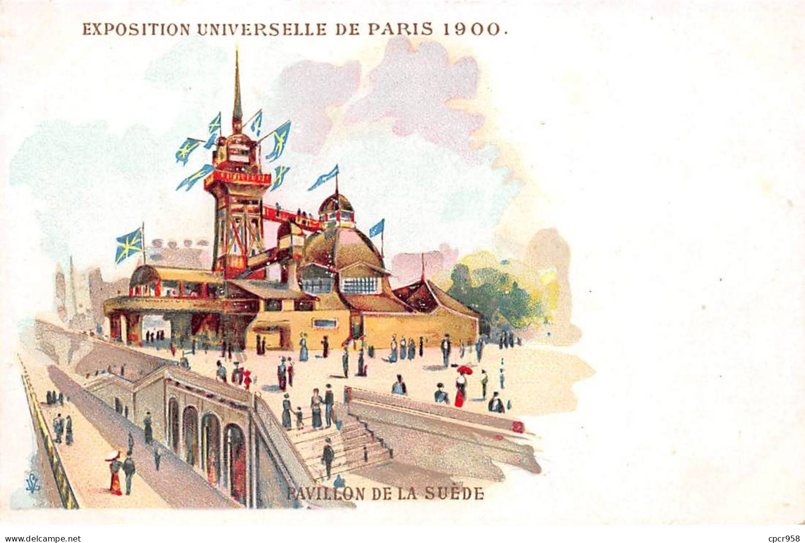 Suède - N°88018 - Exposition Universelle De Paris 1900 - Pavillon De La Suède - Sweden