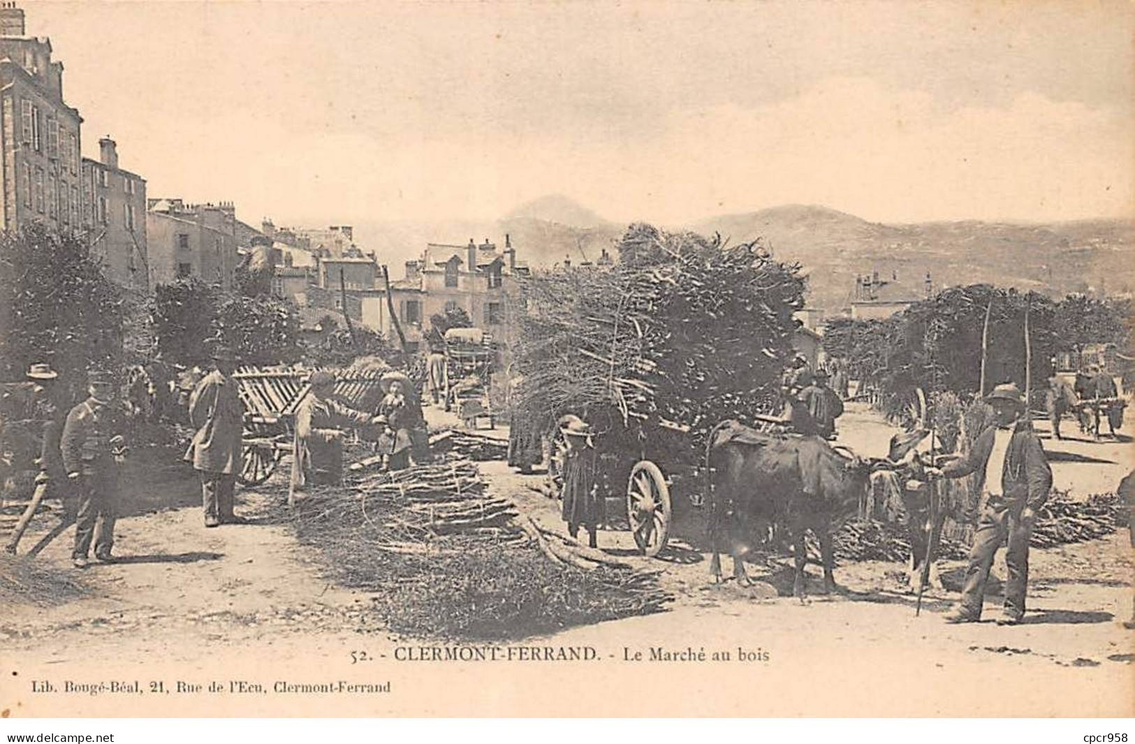 63 - CLERMONT FERRAND - SAN67103 - Le Marché Au Bois - Agriculture - Clermont Ferrand