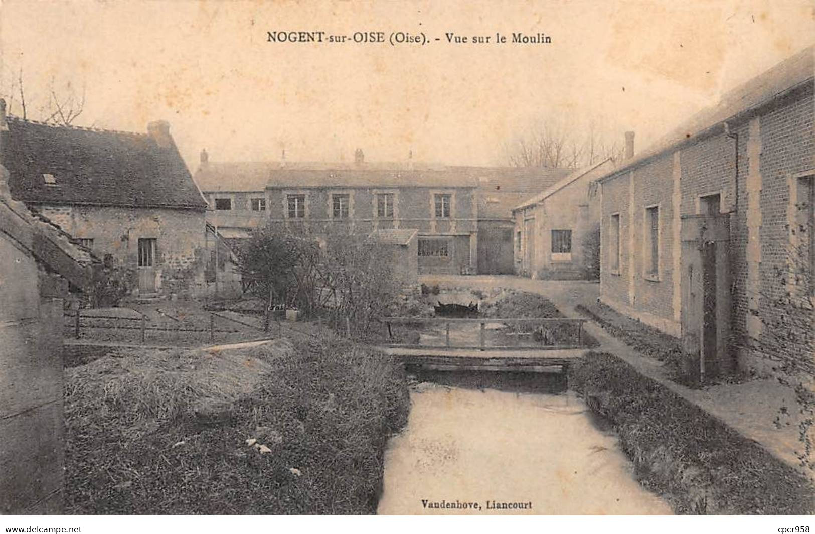 60 - NOGENT SUR OISE - SAN66980 - Vue Sur Le Moulin - Nogent Sur Oise