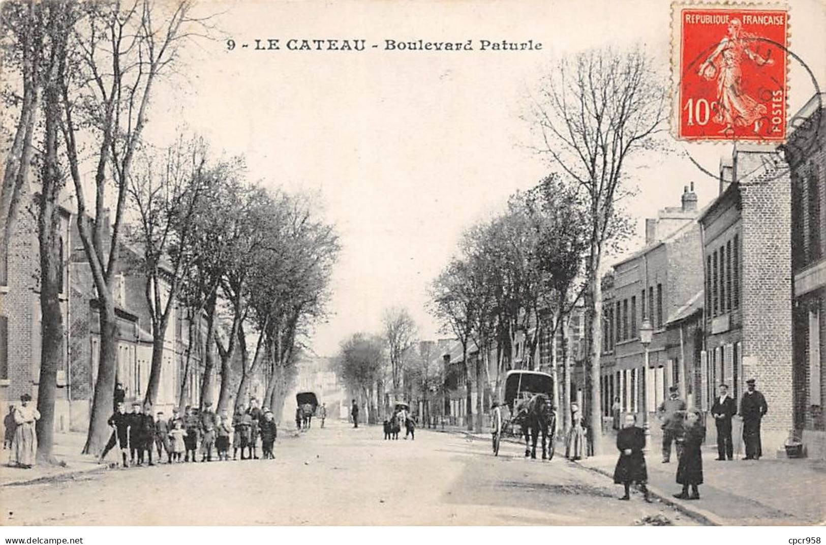 59 - LE CATEAU - SAN66853 - Boulevard Paturle - Le Cateau