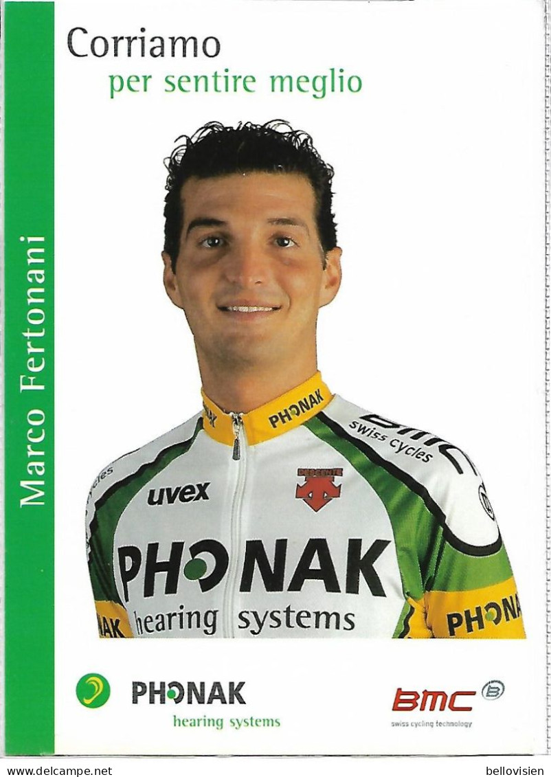 EQUIPE PHONAK - Marco Fertonani - Wielrennen