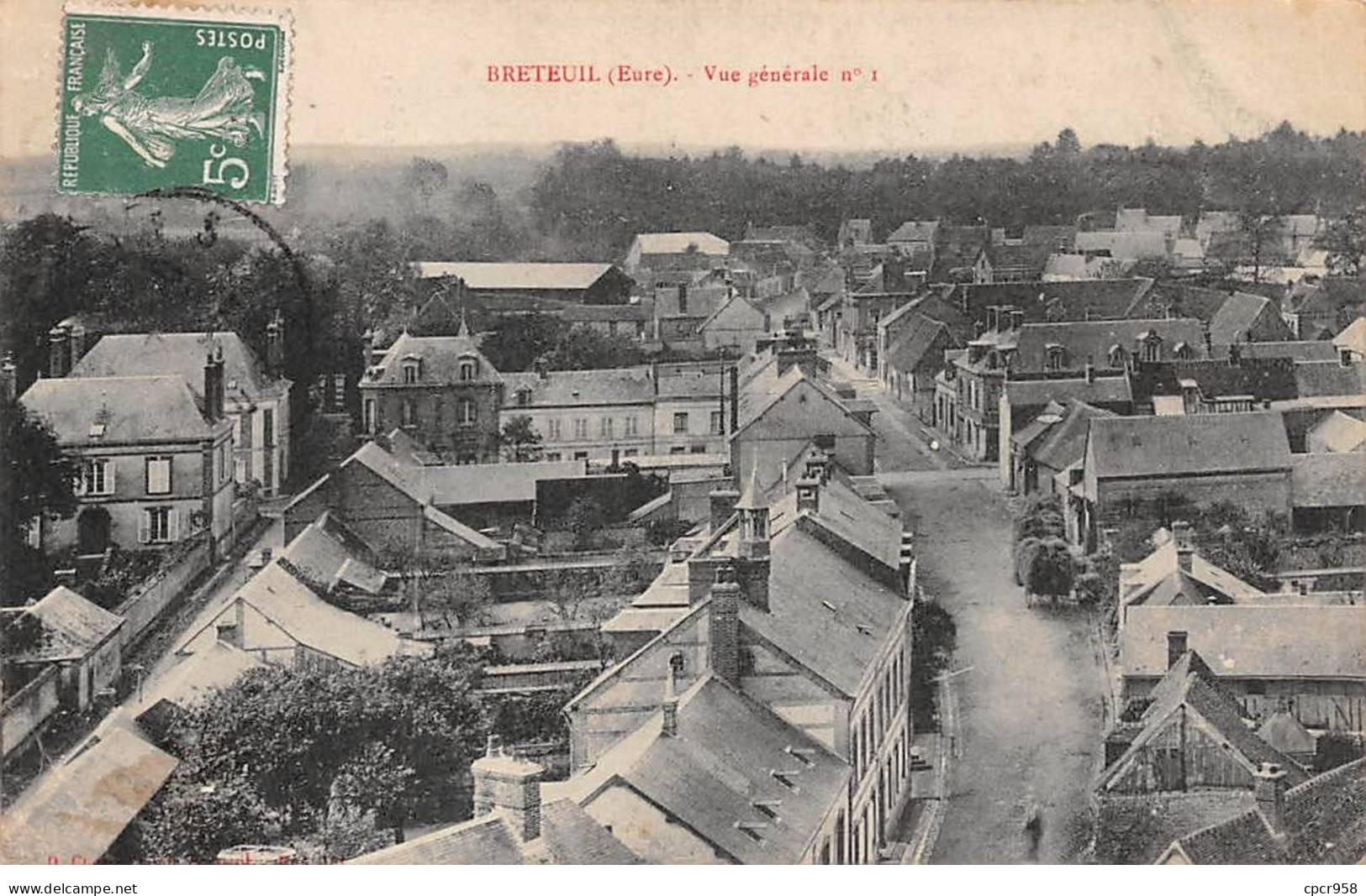 27 - BRETEUIL - SAN66702 - Vue Générale - Breteuil