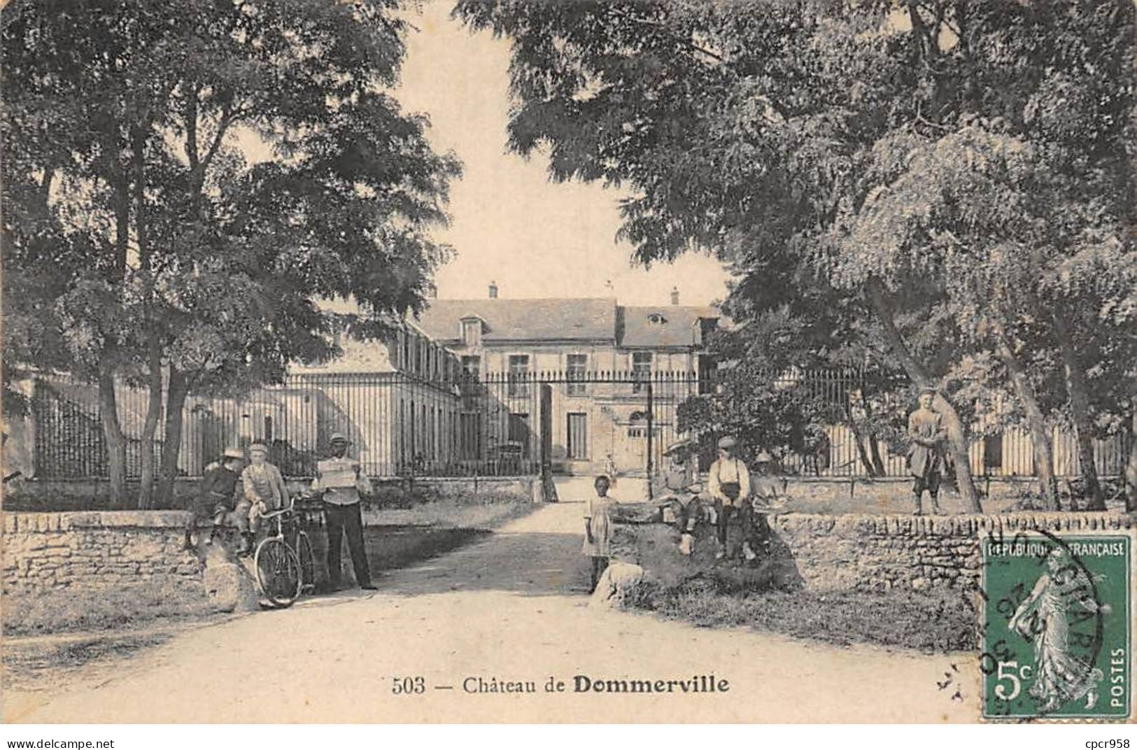 28 - DOMMERVILLE - SAN66718 - Le Château - Sonstige & Ohne Zuordnung