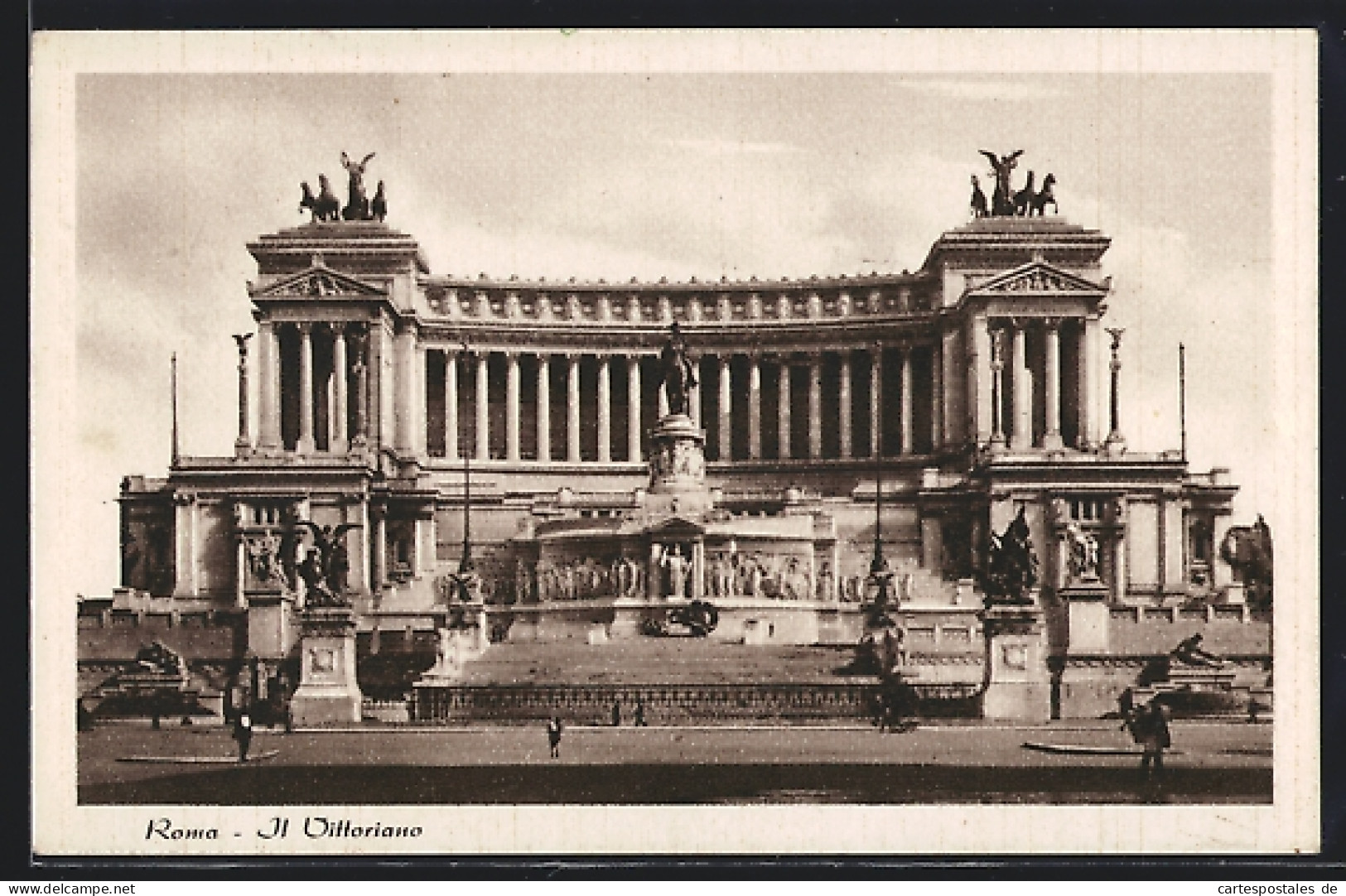 Cartolina Roma, Il Vittoriano  - Andere & Zonder Classificatie