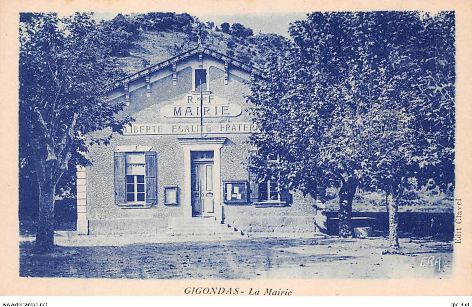 84 - GIGONDAS - SAN67501 - La Mairie - Autres & Non Classés