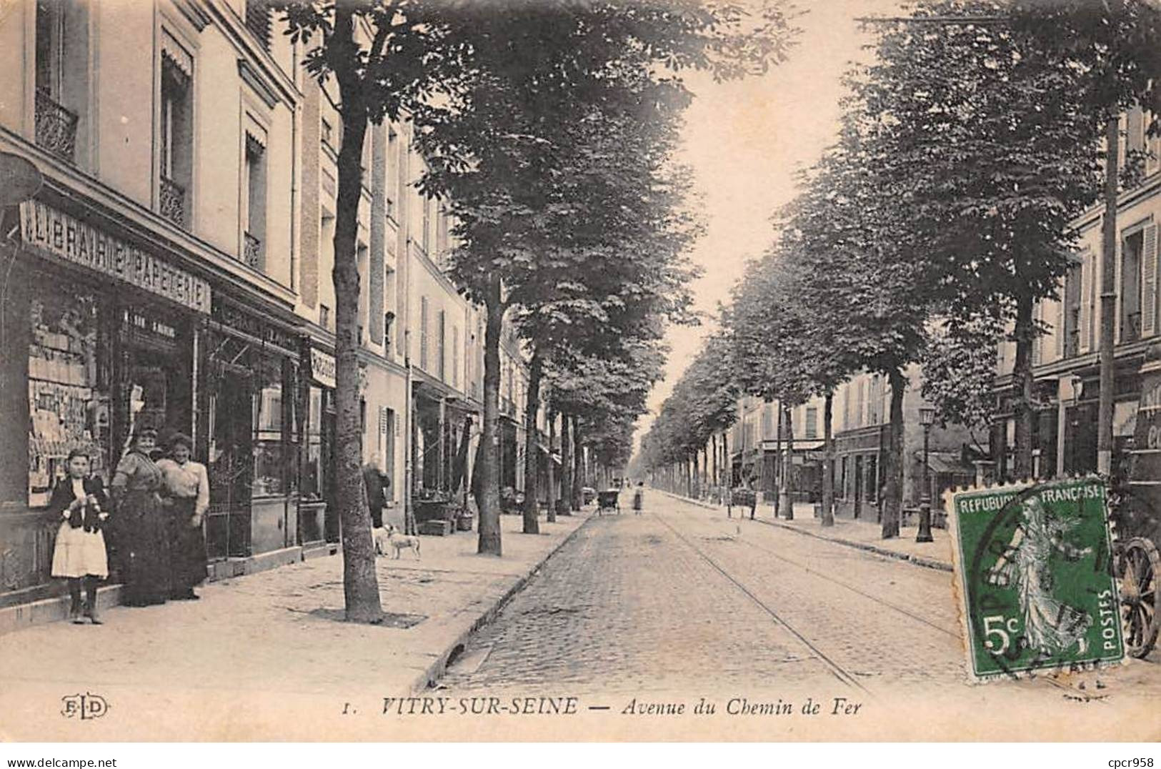 94 - VITRY SUR SEINE - SAN67736 - Avenue Du Chemin De Fer - Vitry Sur Seine