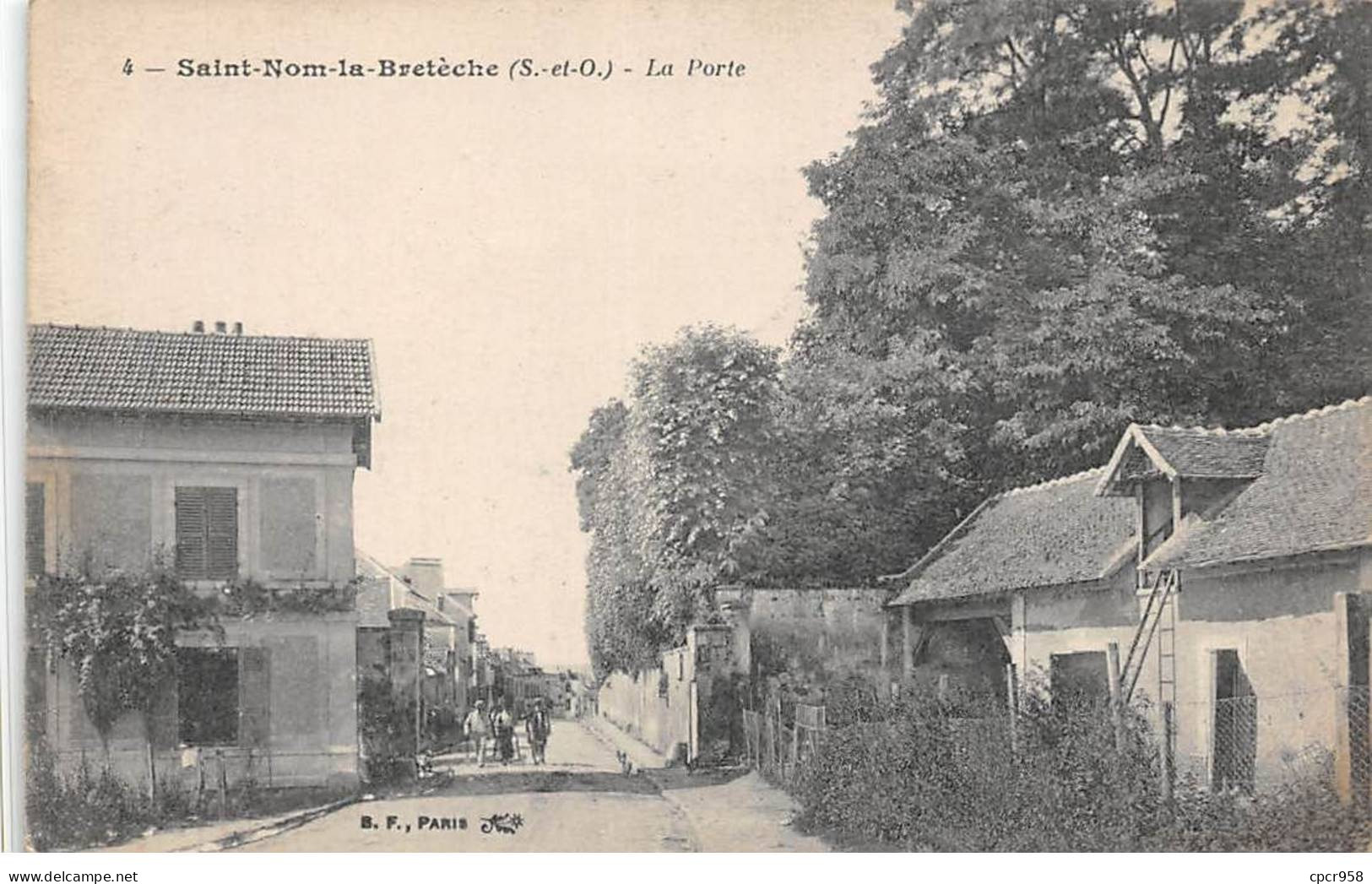 78 - SAINT NOM LA BRETECHE - SAN67418 - La Porte - St. Nom La Breteche