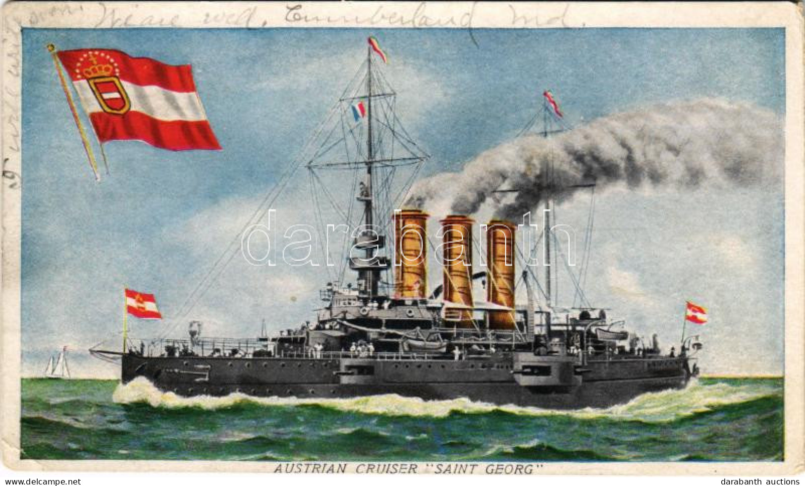 T2/T3 1908 K.u.k. Kriegsmarine (Austrian) SMS Sankt Georg (EK) - Ohne Zuordnung