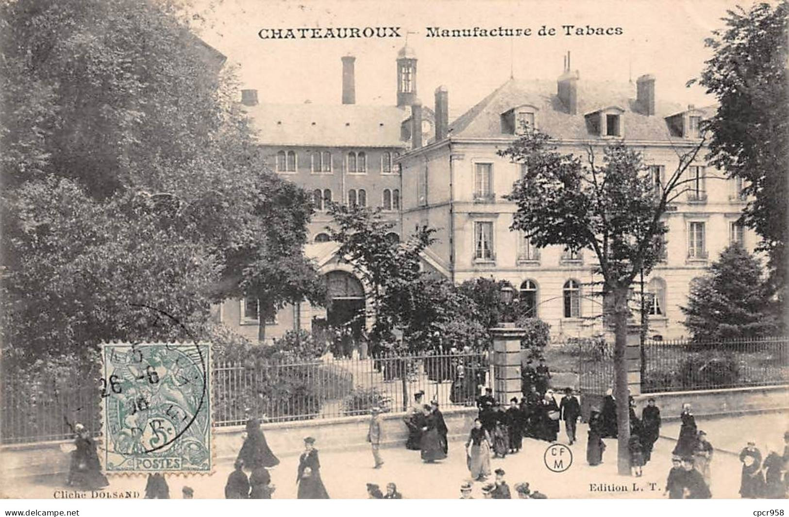 36 - CHATEAUROUX - SAN66826 - Manufacture De Tabacs - Chateauroux