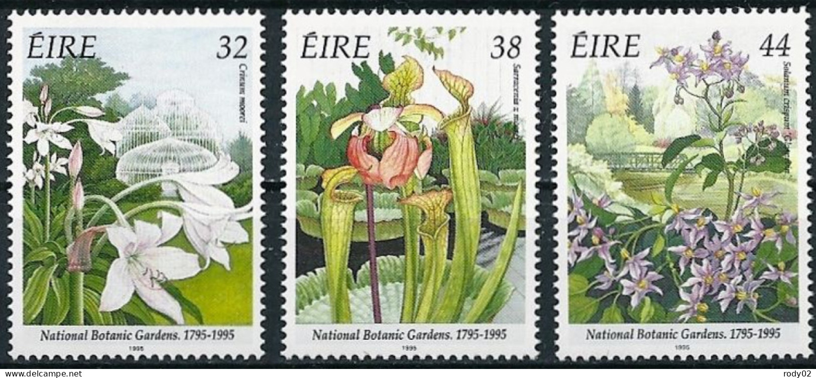 IRLANDE - FLEURS - N° 920 A 922 - NEUF** MNH - Autres & Non Classés