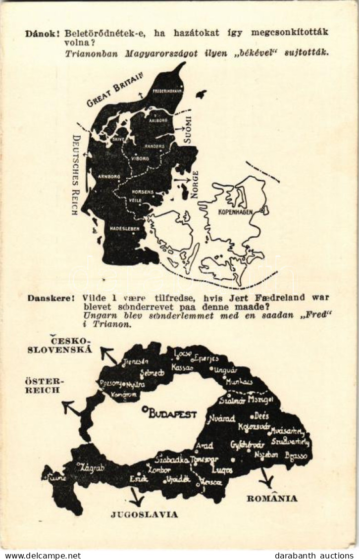 ** T2 Dánok! Beletörődnétek-e, Ha Hazátokat így Megcsonkították Volna? Trianonban Magyarországot Ilyen "békével" Sújtott - Unclassified