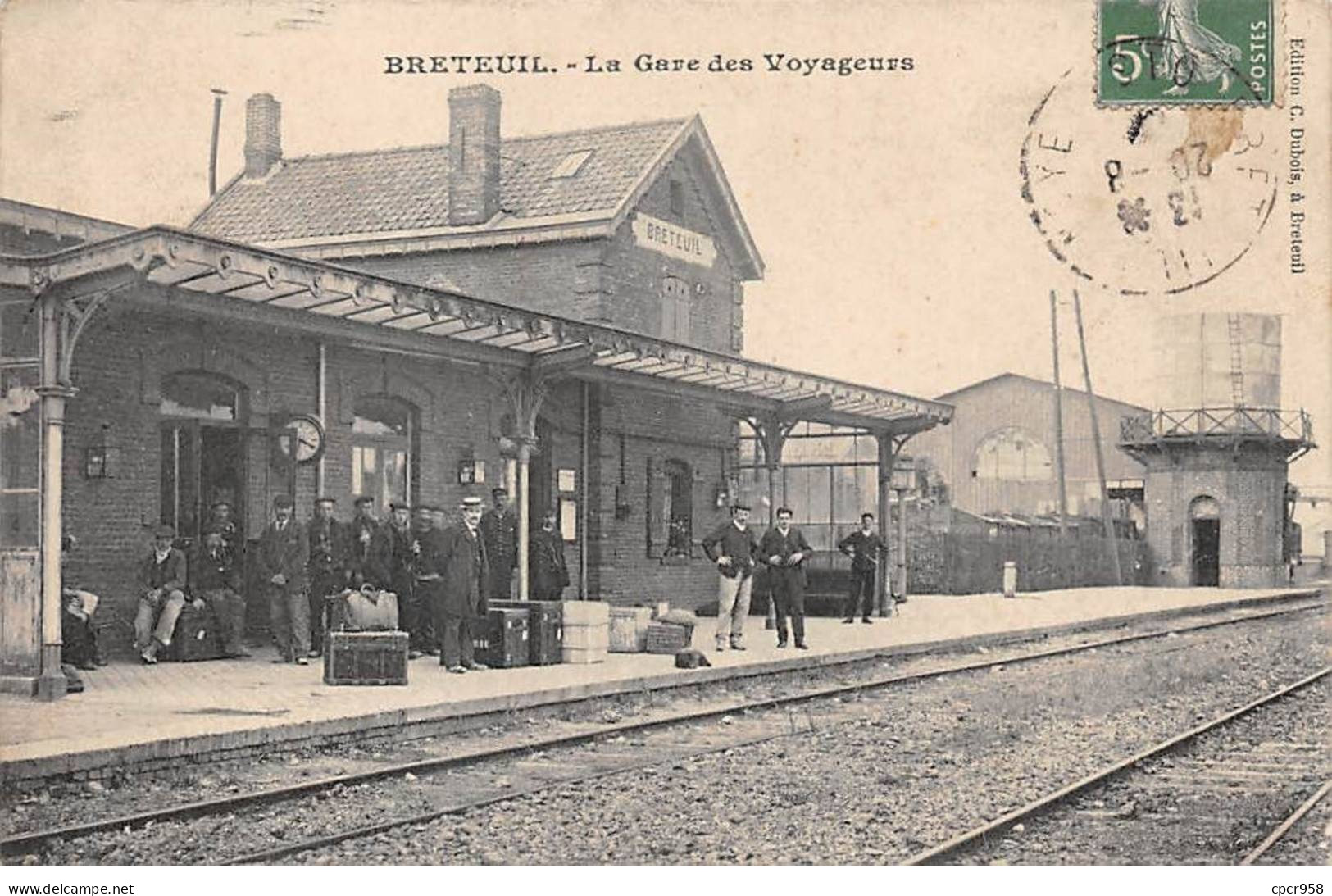 60 - BRETEUIL - SAN67053 - La Gare Des Voyageurs - Breteuil