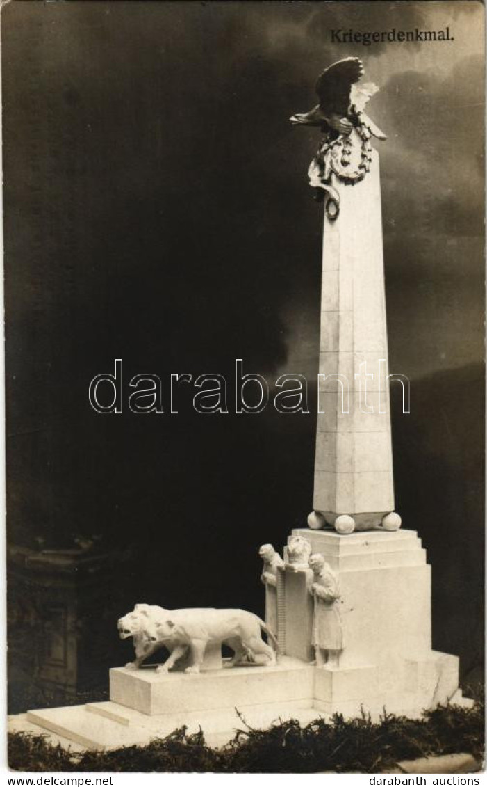 ** T2/T3 Korneuburg, Kriegerdenkmal. Der Heldenfriedhof In Korneuburg: Erbaut Von Soldaten Der K.u.k. Eisenbahntruppe In - Non Classés