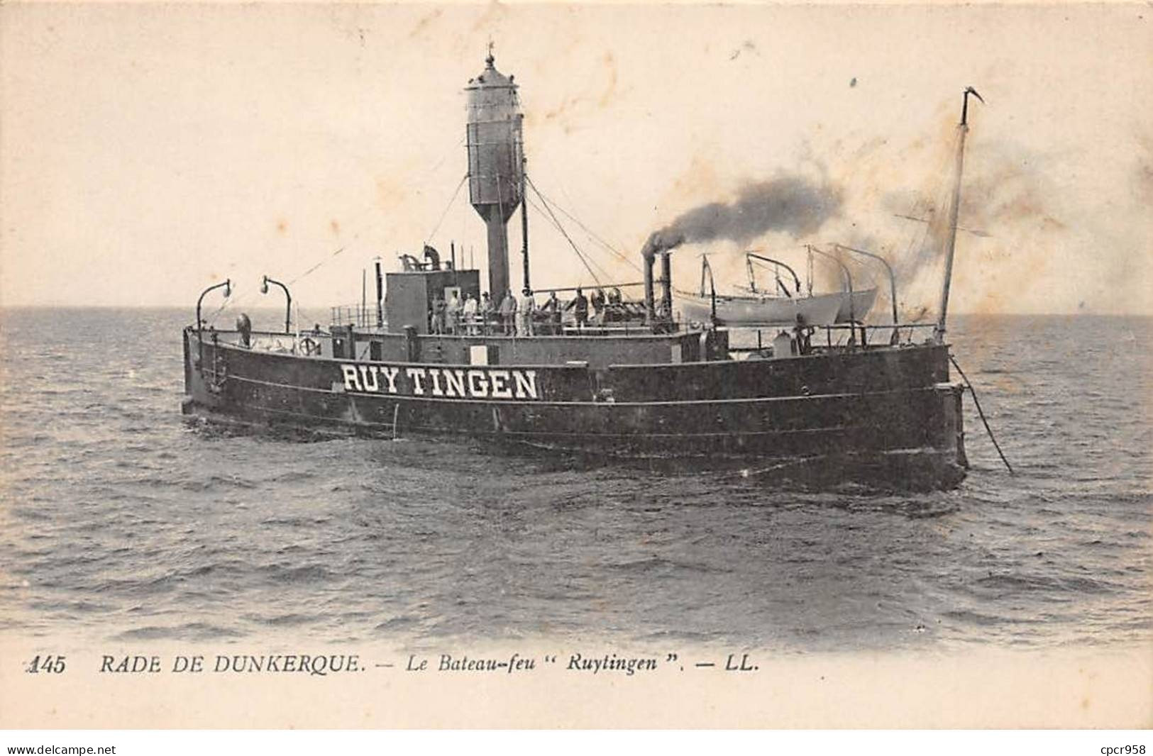 59 - DUNKERQUE - SAN66947 - Rade - Le BAteau Feu "Ruytingen" - Dunkerque