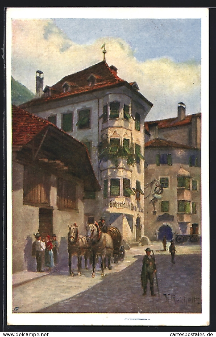 Artista-Cartolina Bozen, Batzenhäusl  - Bolzano