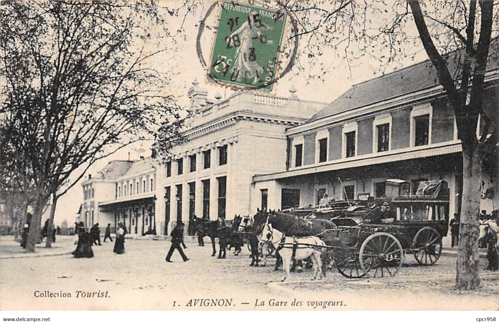 84 - AVIGNON - SAN67489 - La Gare Des Voyageurs - Avignon