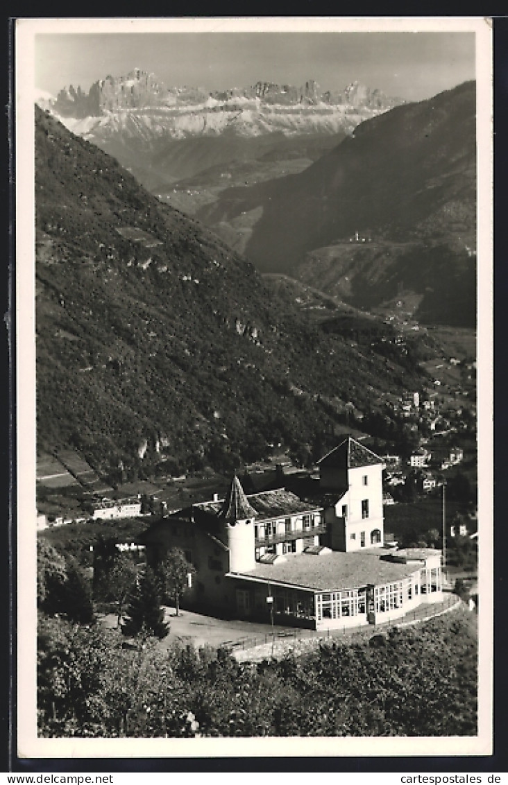 Cartolina Gries-Bozen, Der Reichsrieglerhof Aus Der Vogelschau  - Bolzano