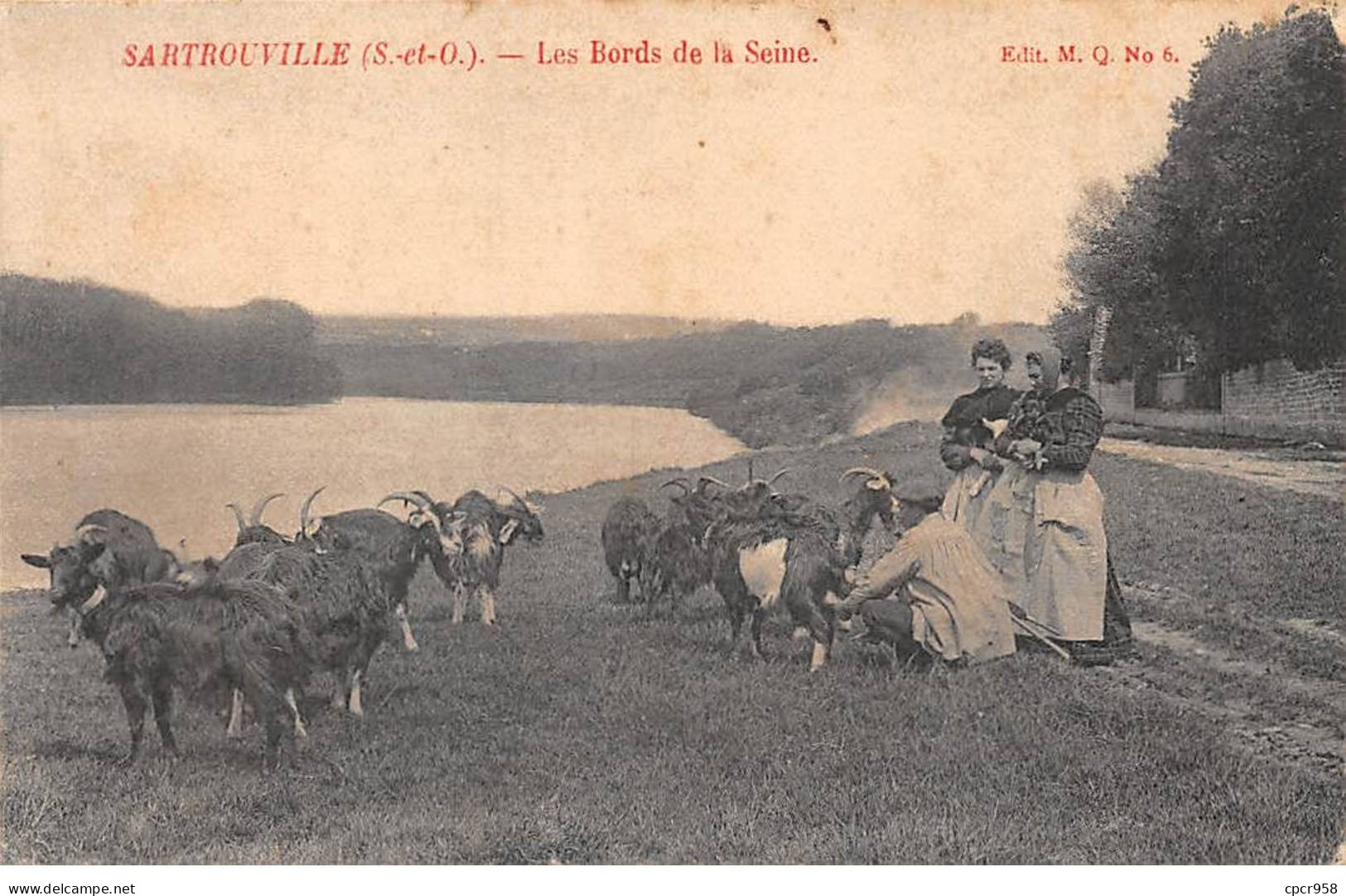 78 - SARTROUVILLE - SAN67407 - Les Bords De La Seine - Agriculture - Sartrouville