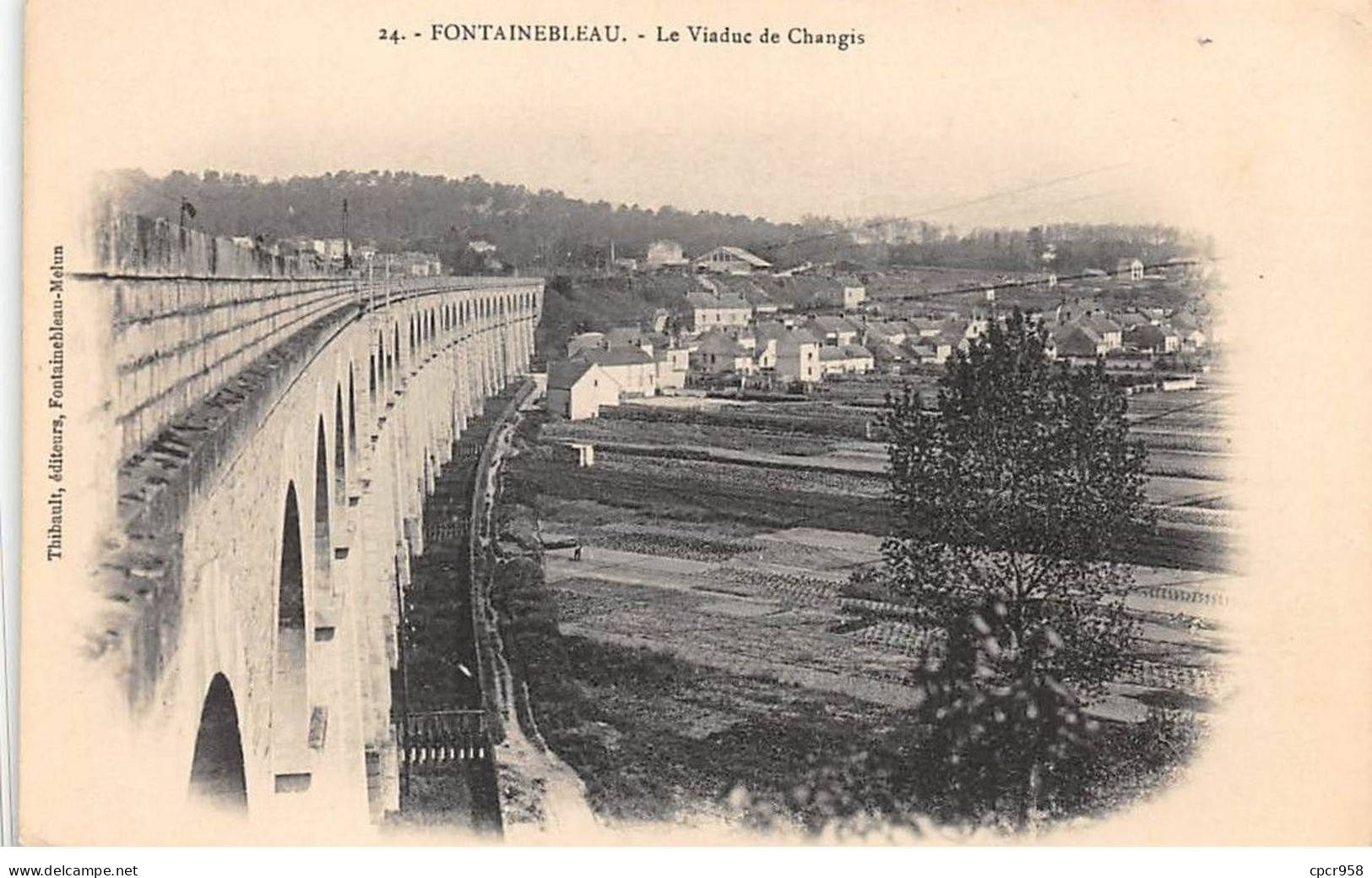 77 - FONTAINEBLEAU - SAN67388 - Le Viaduc De Changis - Fontainebleau