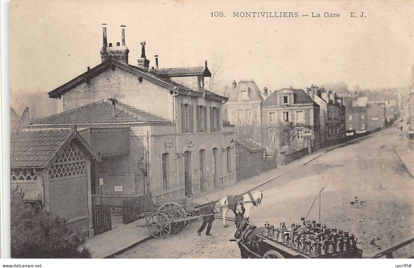 76 - MONTIVILLIERS - SAN67253 - La Gare - Montivilliers