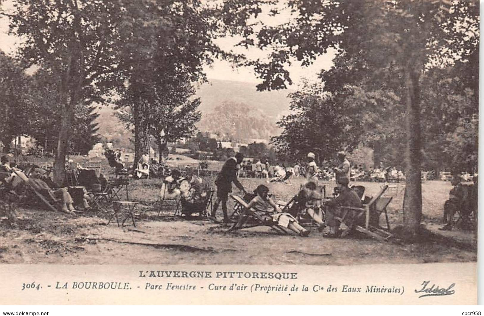 63 - LA BOURBOULE - SAN67094 - Parc Fenestre - Cure D'air - La Bourboule