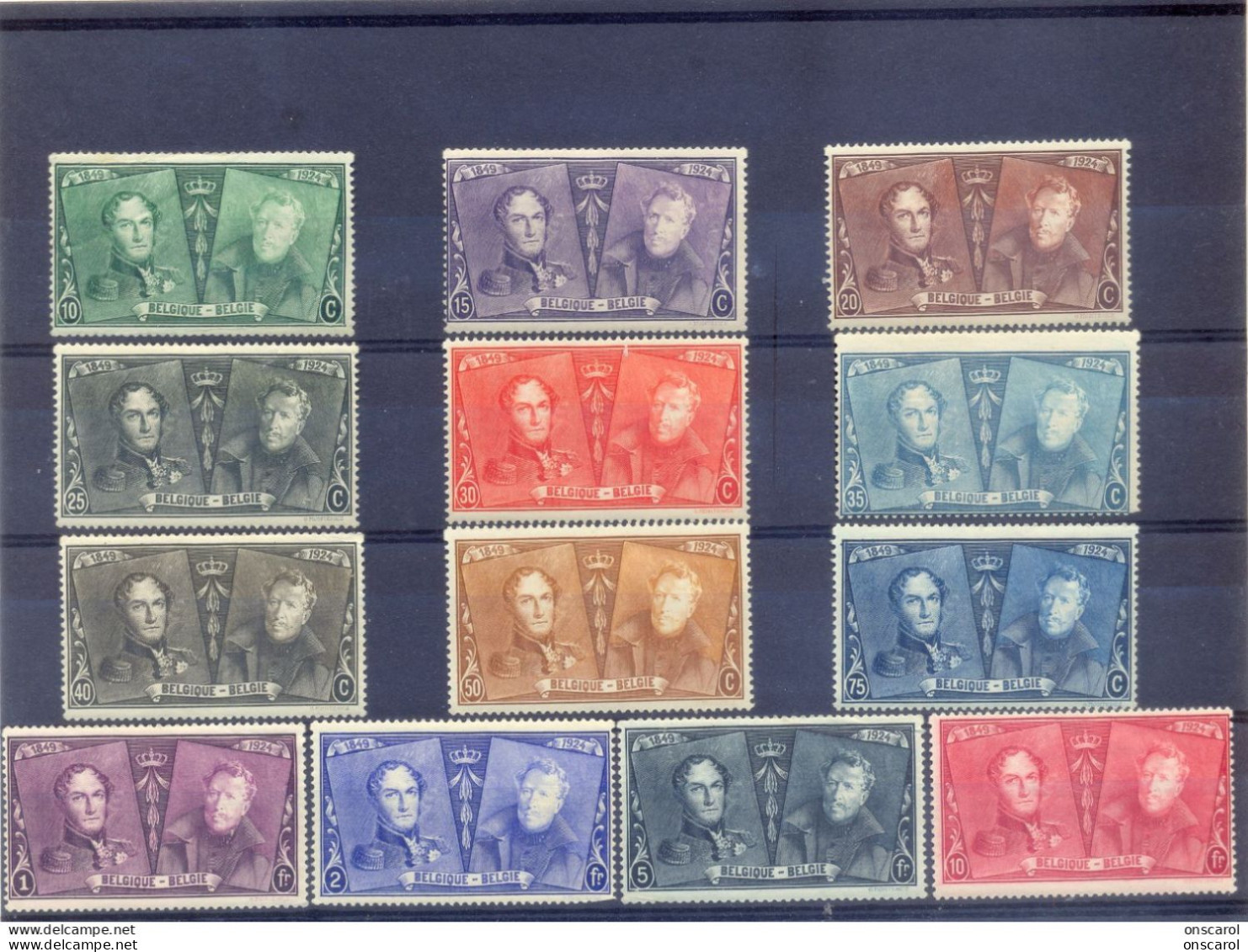 221/233 Postgaaf * MH - Unused Stamps
