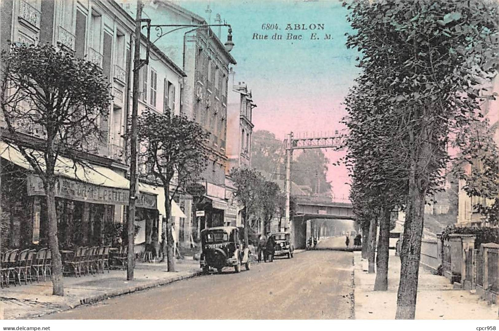 94 - ABLON - SAN67723 - Rue Du Bac - Ablon Sur Seine