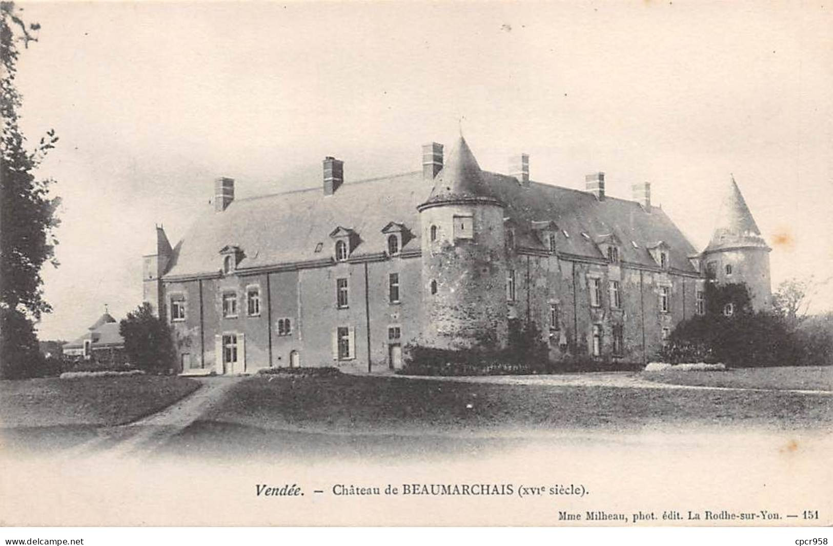 85 - BEAUMARCHAIS - SAN67599 - Le Château - Other & Unclassified