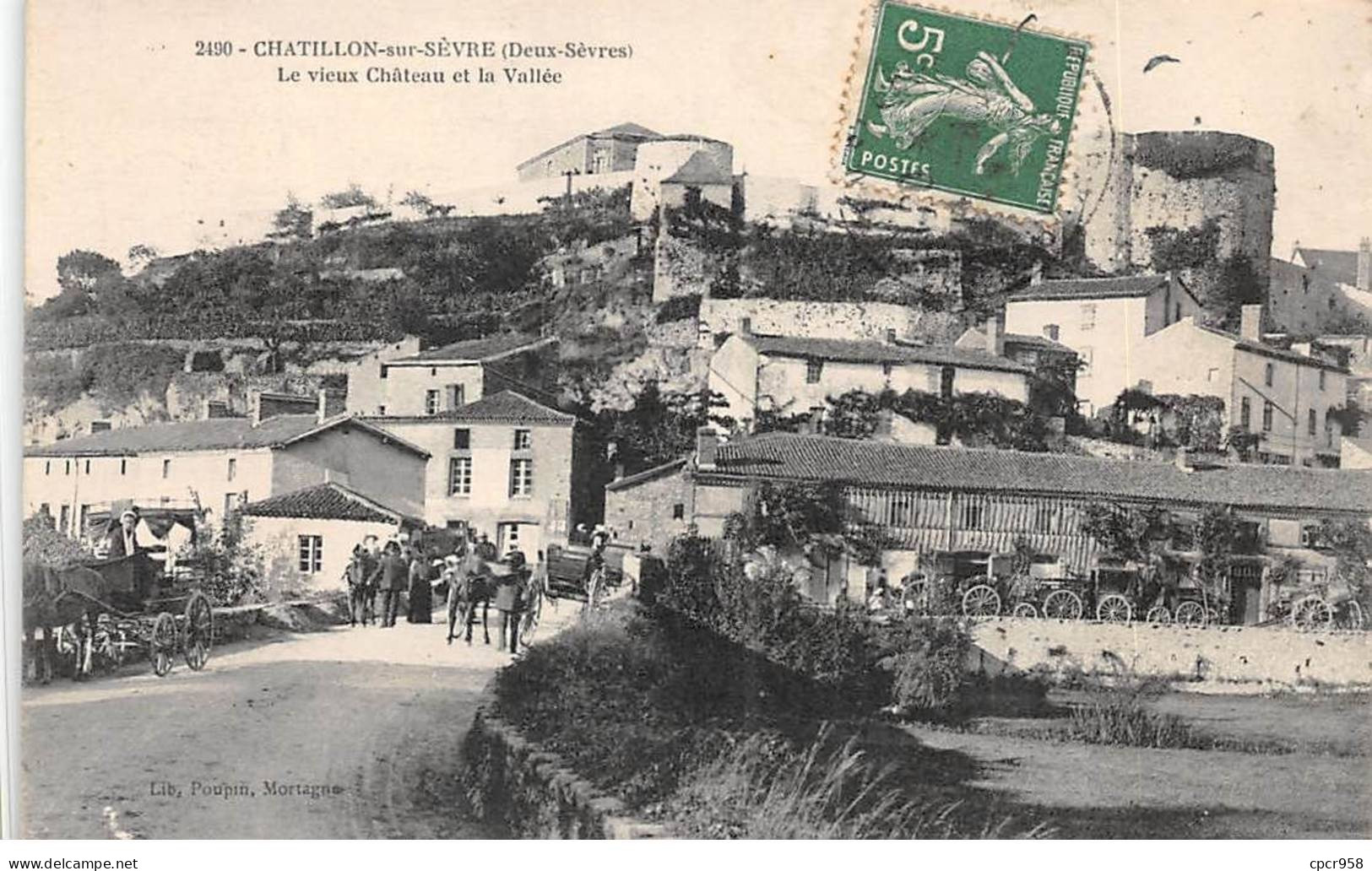 79 - CHATILLON SUR SEVRE - SAN67473 - Le Vieux Château Et La Vallée - Sonstige & Ohne Zuordnung