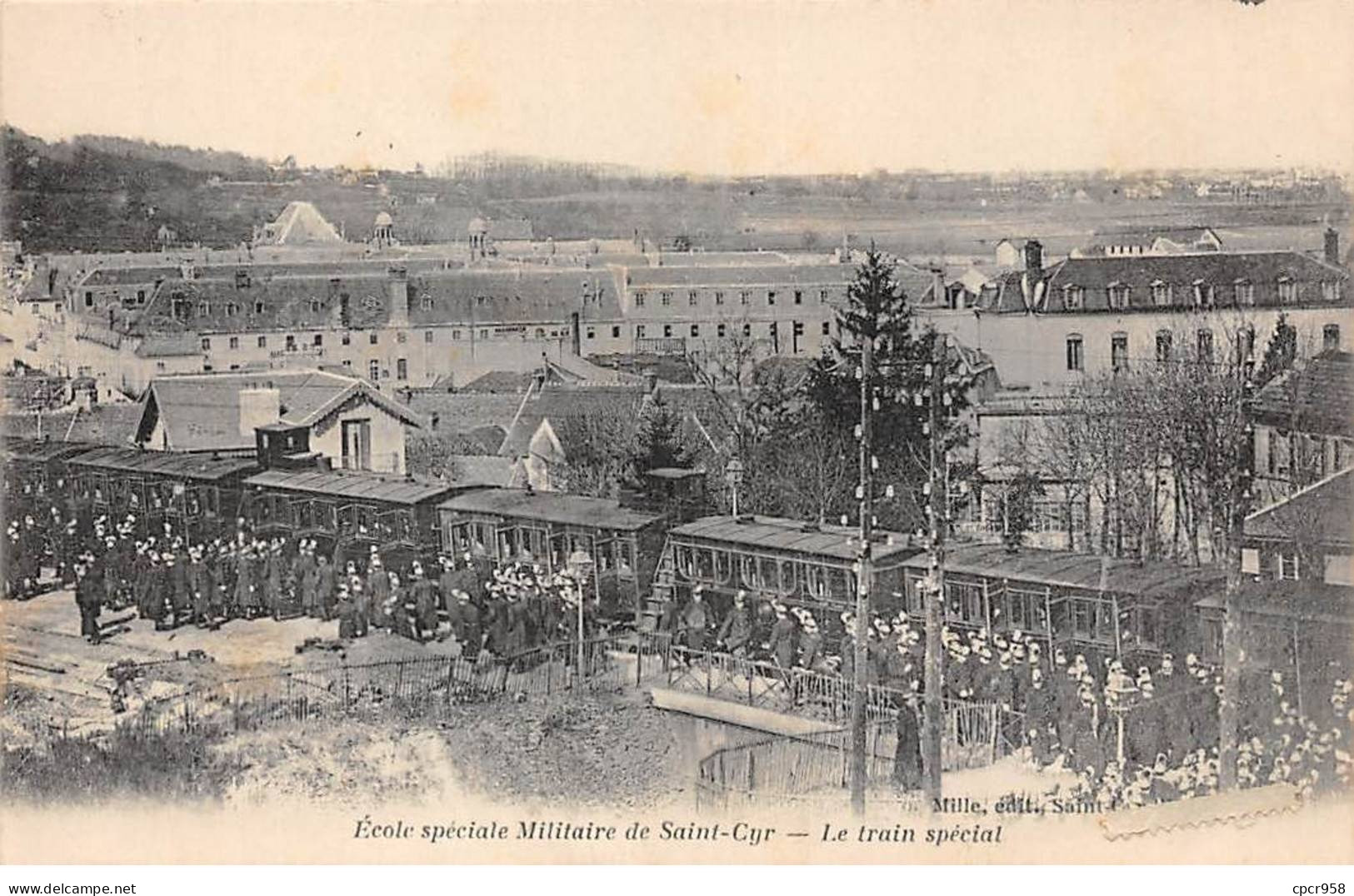 78 - SAINT CYR - SAN67447 - Ecoles Spéciale Militaire - Le Train Spécial - St. Cyr L'Ecole