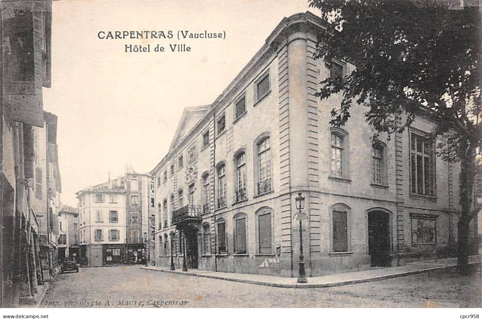 84 - CARPENTRAS - SAN67508 - Hôtel De Ville - Carpentras