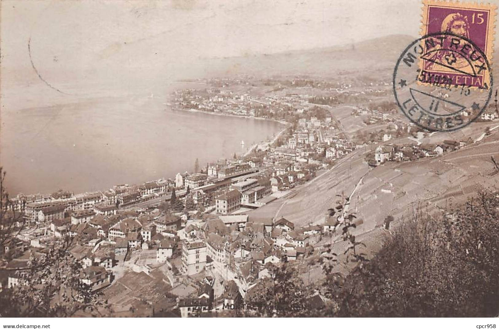 Suisse - N°89250 - LAUSANNE - Vue Du Bord Du Lac - Autres & Non Classés