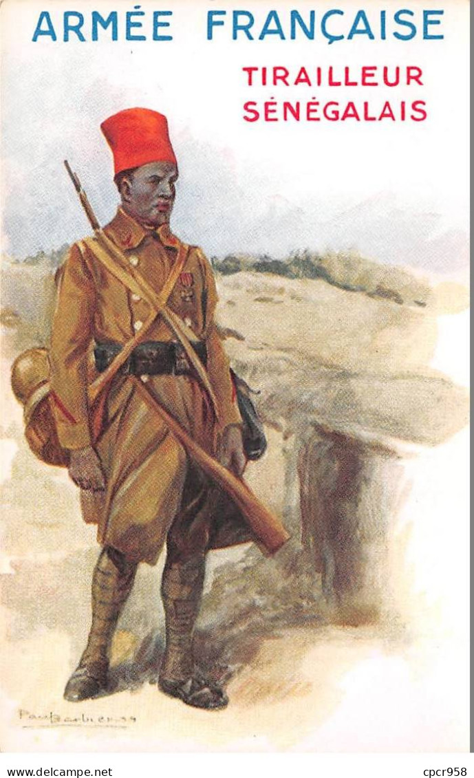 Militaire - N°88946 - Paul Barbier - Armée Française Tirailleur Sénégalais - Uniformes