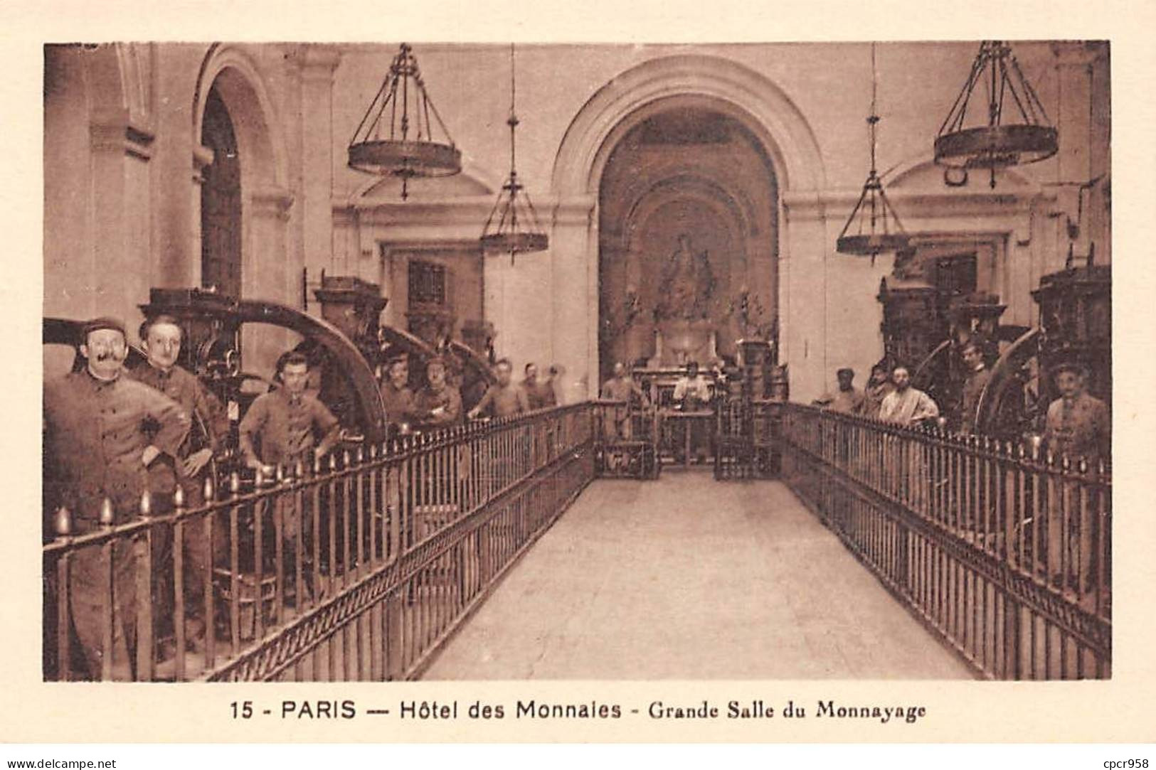 Métiers - N°89206 - Paris - Hôtel Des Monnaies N°15 - Grande Salle Du Monnayage - Industrie