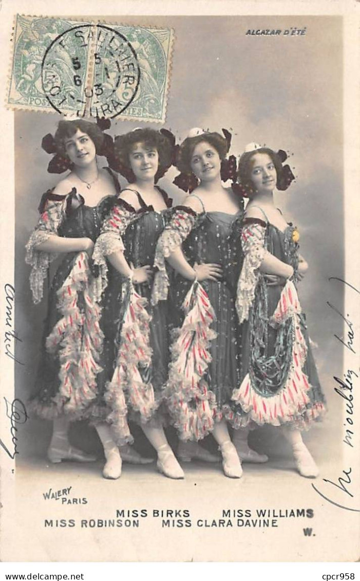 Cirque - N°89164 - Alcazar D'été - Miss Birks, Miss Williams, Mis Robinson, Miss Clara Davine - Zirkus