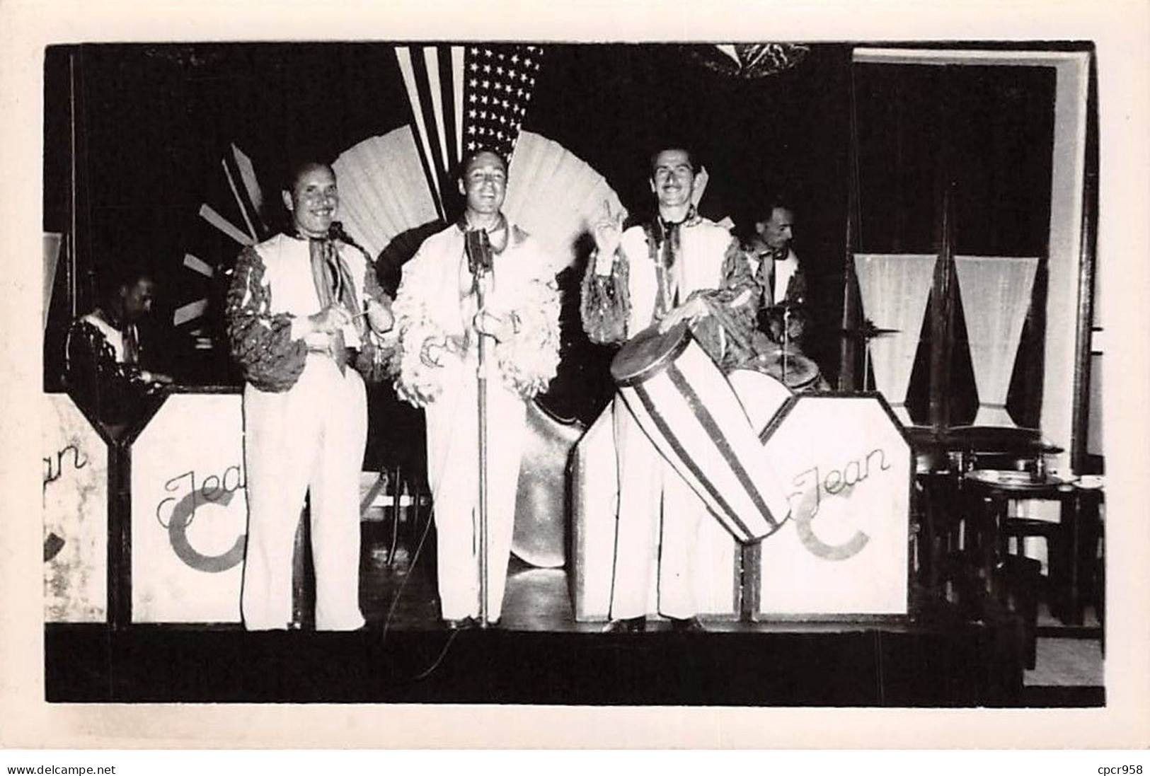 Spectacle - N°89218 - Musique - L'Orchestre Jean Contel - Carte Photo - Music And Musicians