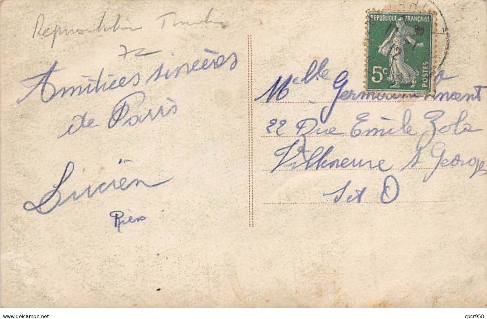 Représentation De Timbres - N°89216 - Langage Des Timbres - Mes Tendresses, Je Vous Attends .... - Postzegels (afbeeldingen)