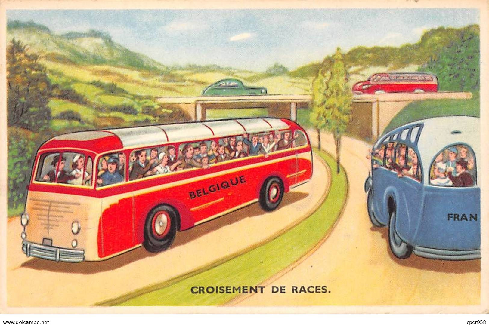 Automobile - N°89146 - Autobus - Croisement De Races - Autobus & Pullman