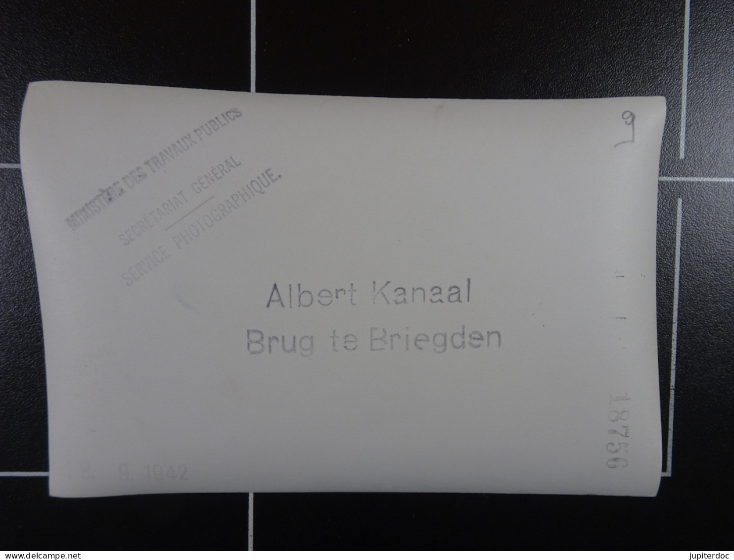 Min.Trav.Pub. Albert Kanaal Brug Te Briegden 18-9-42  /9/ - Orte