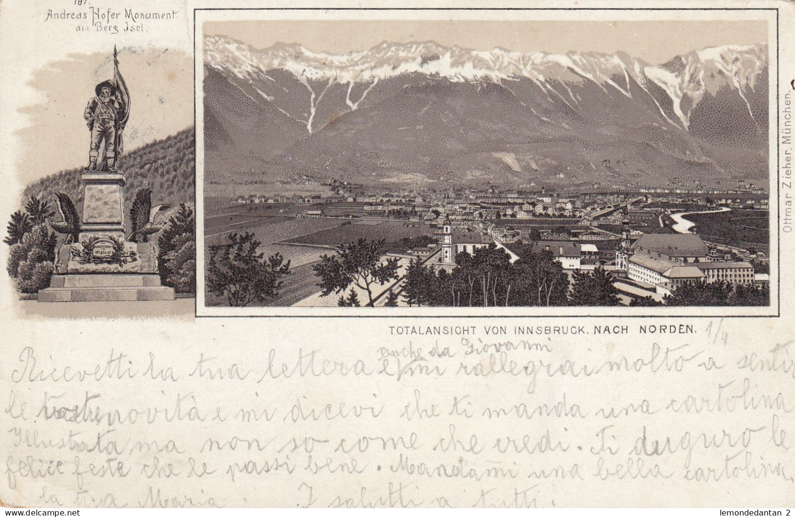 Totalansicht Von Innsbruck Nach Norden - Innsbruck