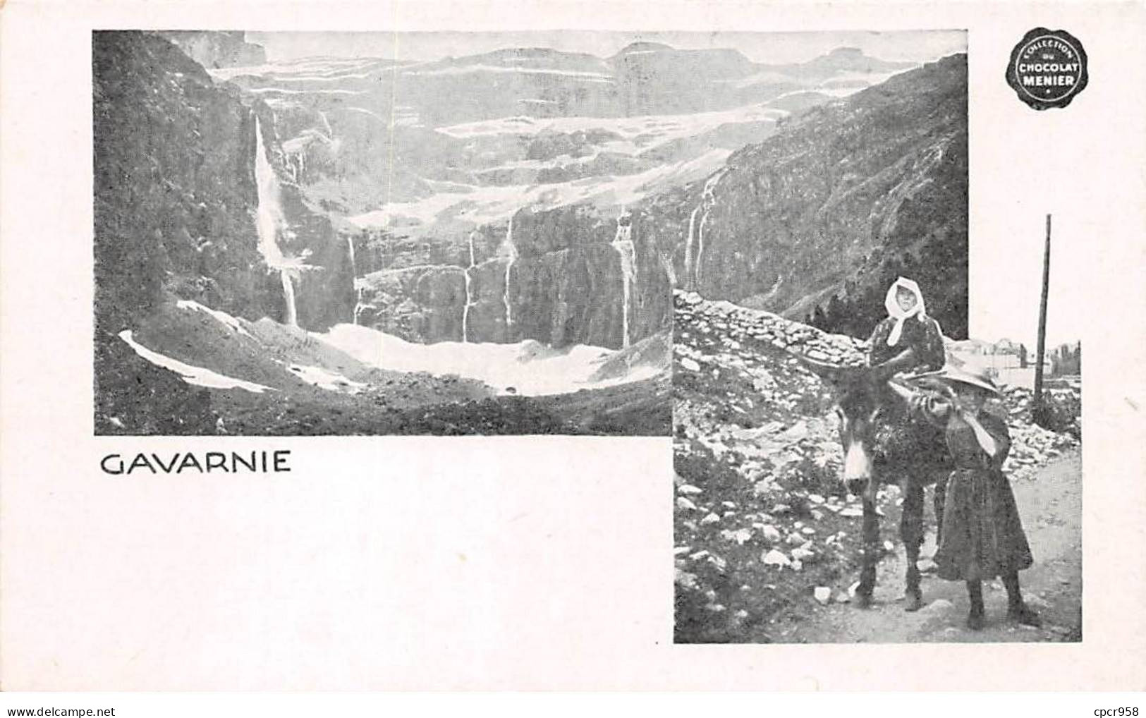 PUBLICITE - SAN65032 - Gavarine - Collection Du Chocolat Menier - Werbepostkarten