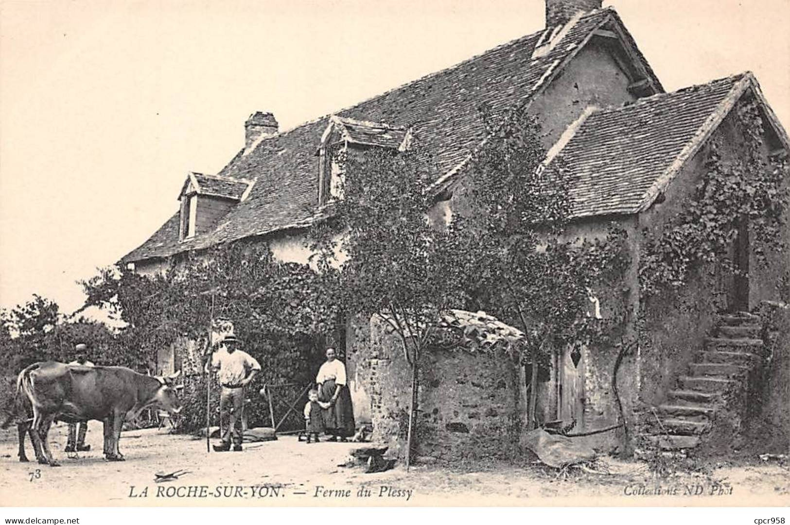 85 - LA ROCHE SUR YON - SAN67543 - Ferme Du Plessy - Agriculture - La Roche Sur Yon