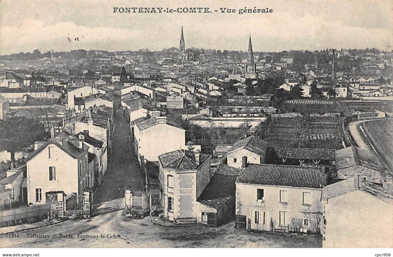 85 - FONTENAY LE COMTE - SAN67561 - Vue Générale - Fontenay Le Comte