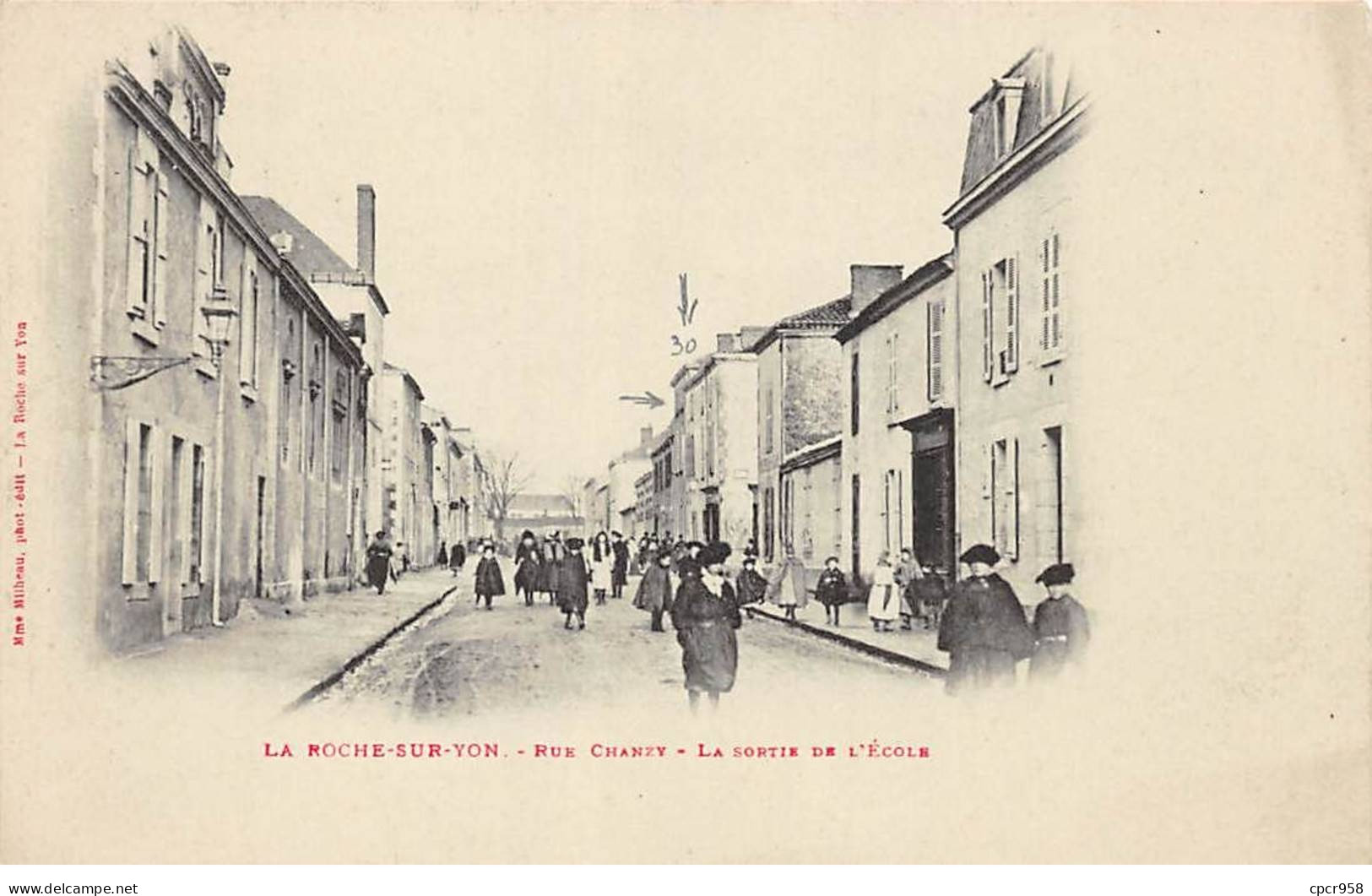 85 - LA ROCHE SUR YON - SAN67540 - Rue Chanzy De L'Eglise - La Roche Sur Yon