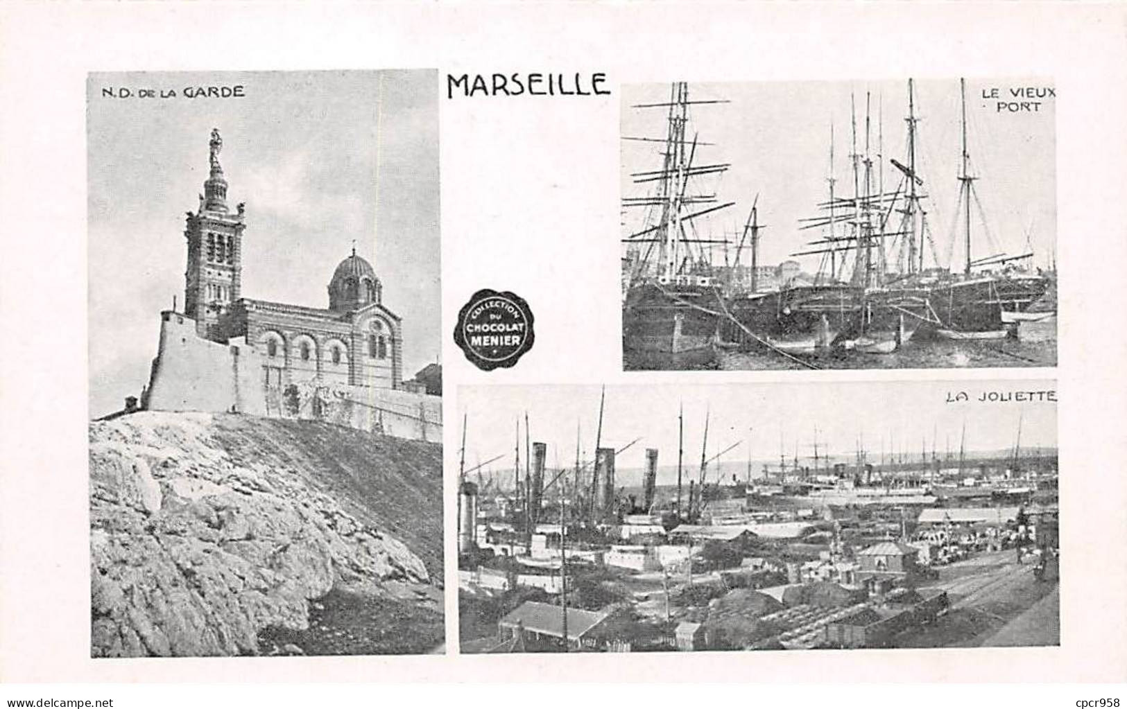 PUBLICITE - SAN65027 - Marseille - Collection Du Chocolat Menier - Pubblicitari