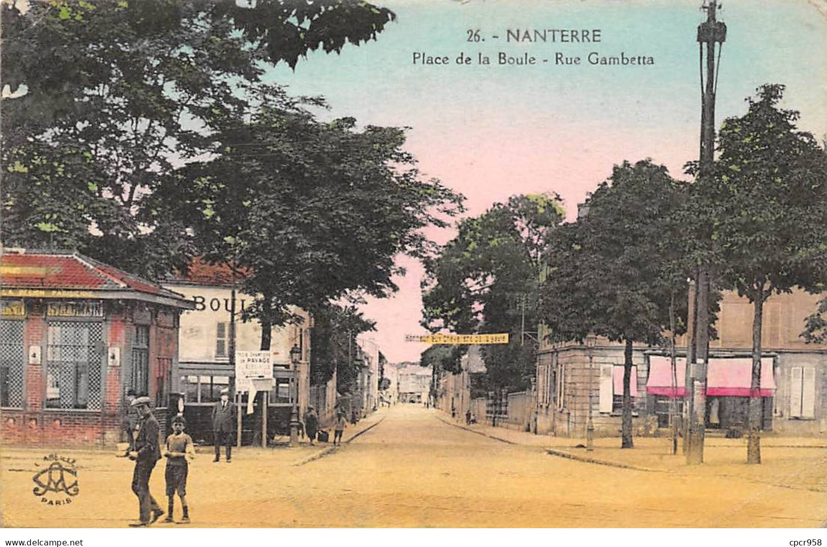 92 - NANTERRE - SAN67701 - Place De La Boule - Rue Gambetta - Nanterre