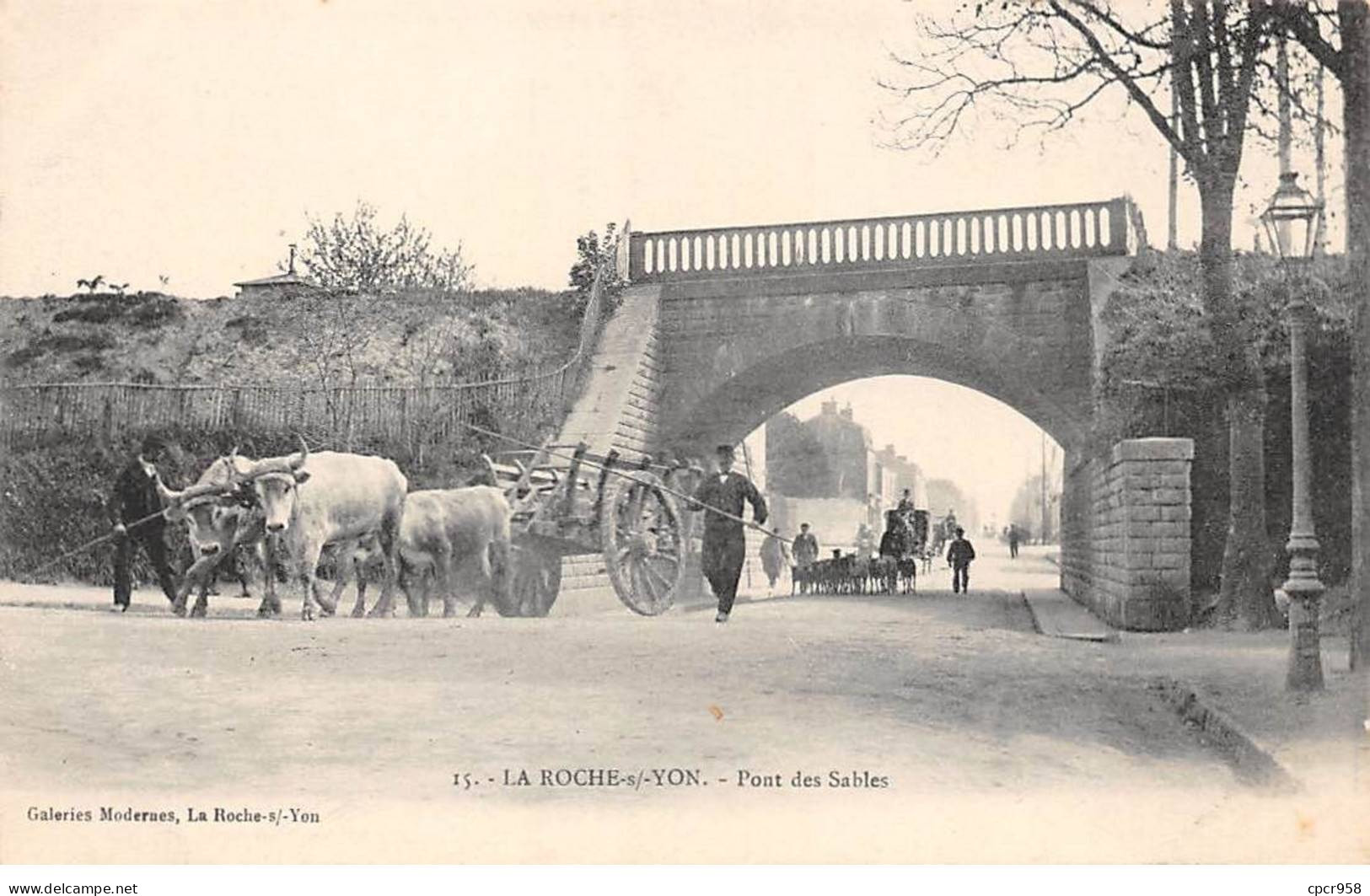 85 - LA ROCHE SUR YON - SAN67536 - Pont Des Sables - La Roche Sur Yon