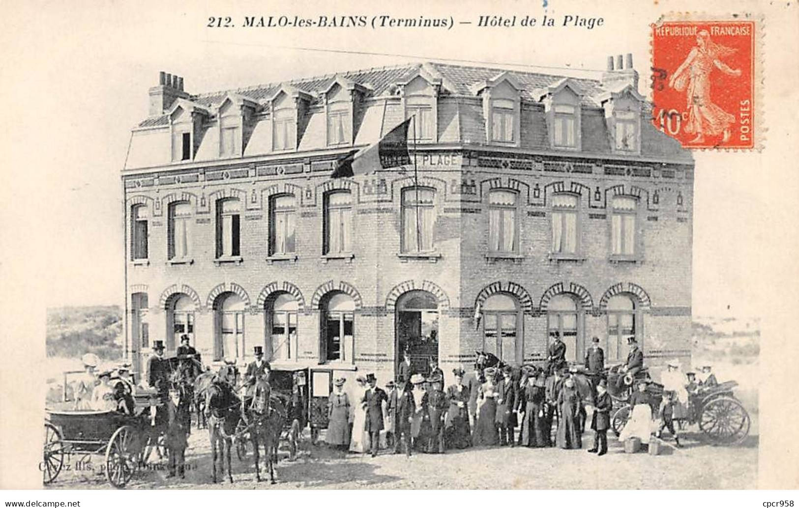 59 - MALO LES BAINS - SAN66942 - Hôtel De La Plage - Malo Les Bains